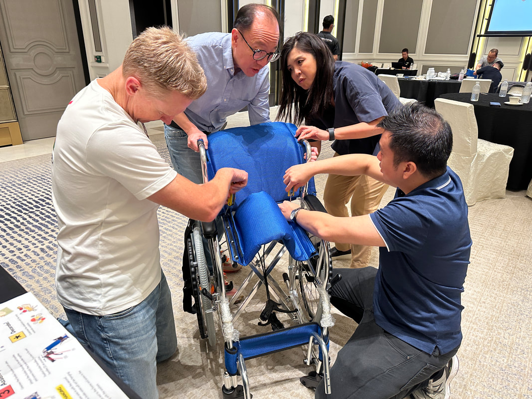 Build a Wheelchair CSR Teambuilding
